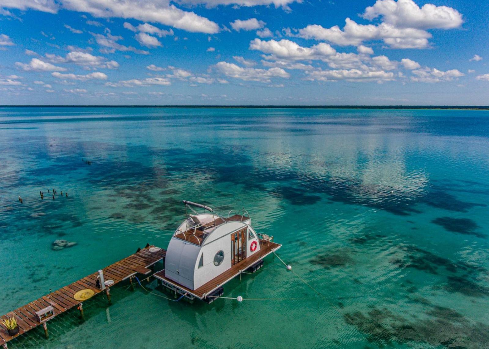 Bleibe- Quedate! Bacalar Buitenkant foto